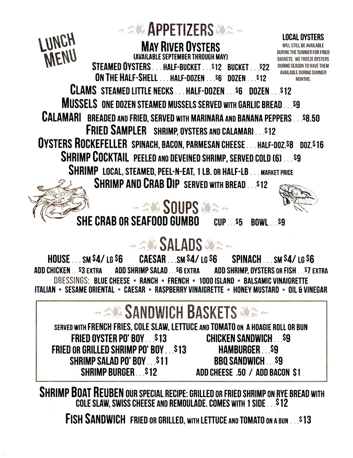 Bluffton Family Seafood House Restaurant in Bluffton, SC Bluffton